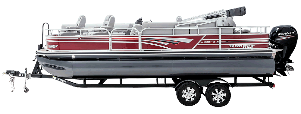 NEW Ranger RP220FC Fish-Cruise Pontoon