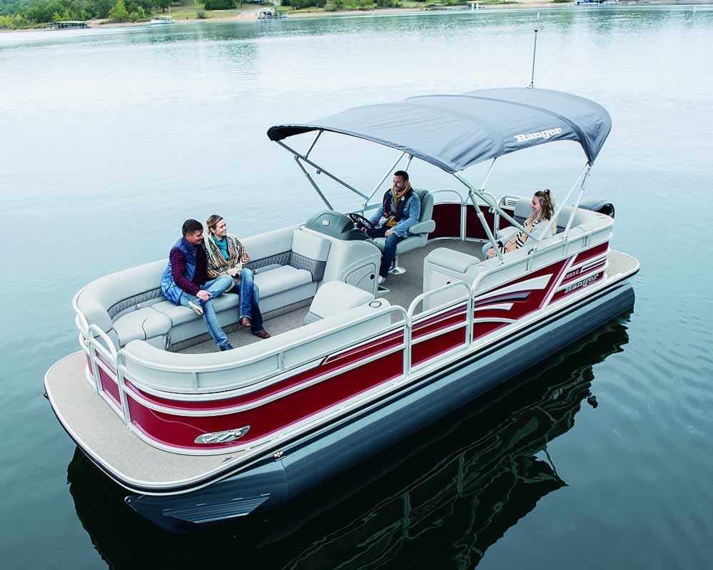 2019 Ranger RP223C Triple Tube Pontoon Boat - Vics Sports Center