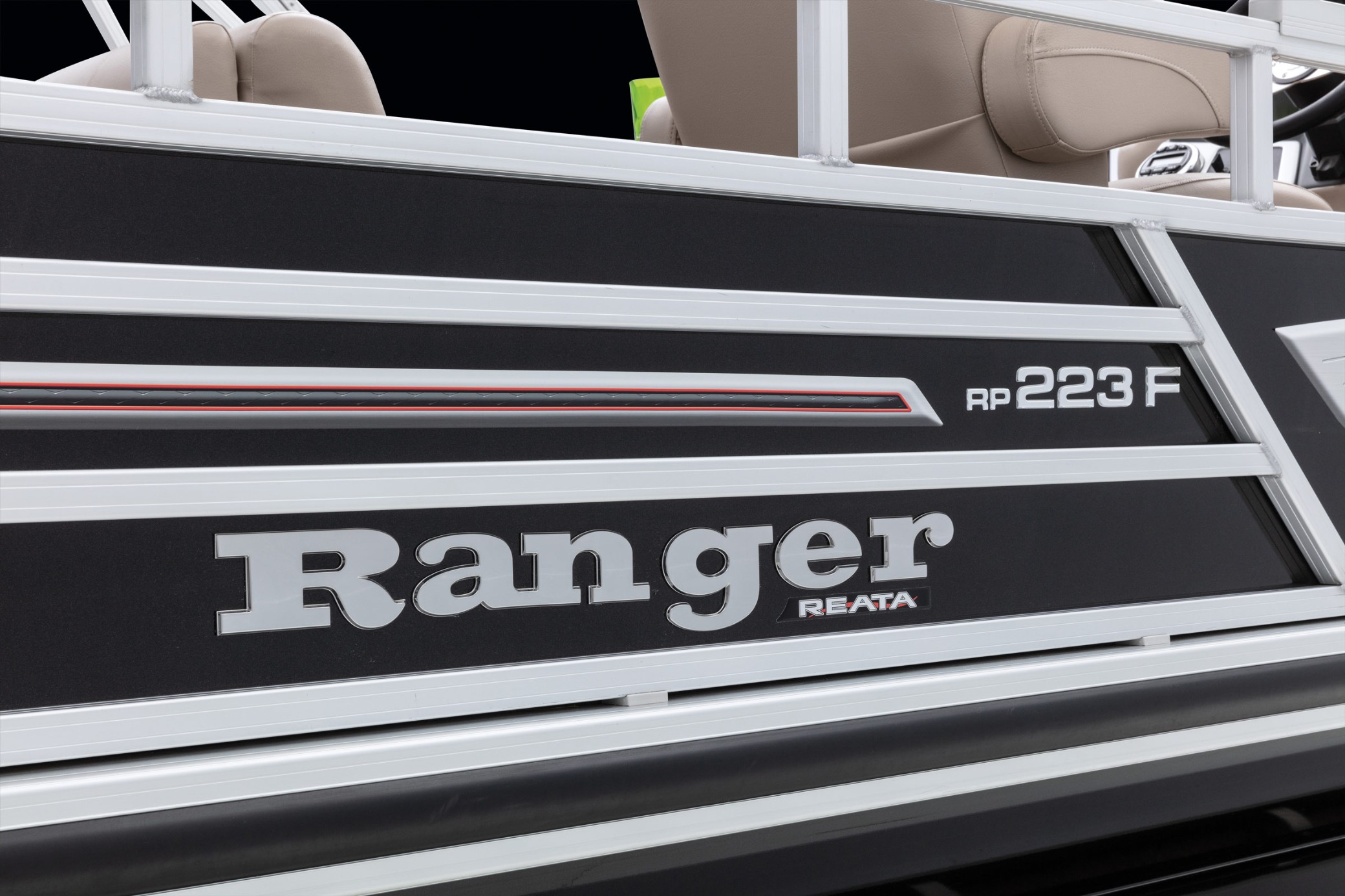 Ranger RP223F Triple Tube Fish Pontoon