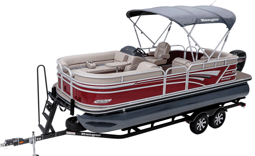 Ranger Classic Cruise Series 200C Pontoon Boat - Vics Sports Center