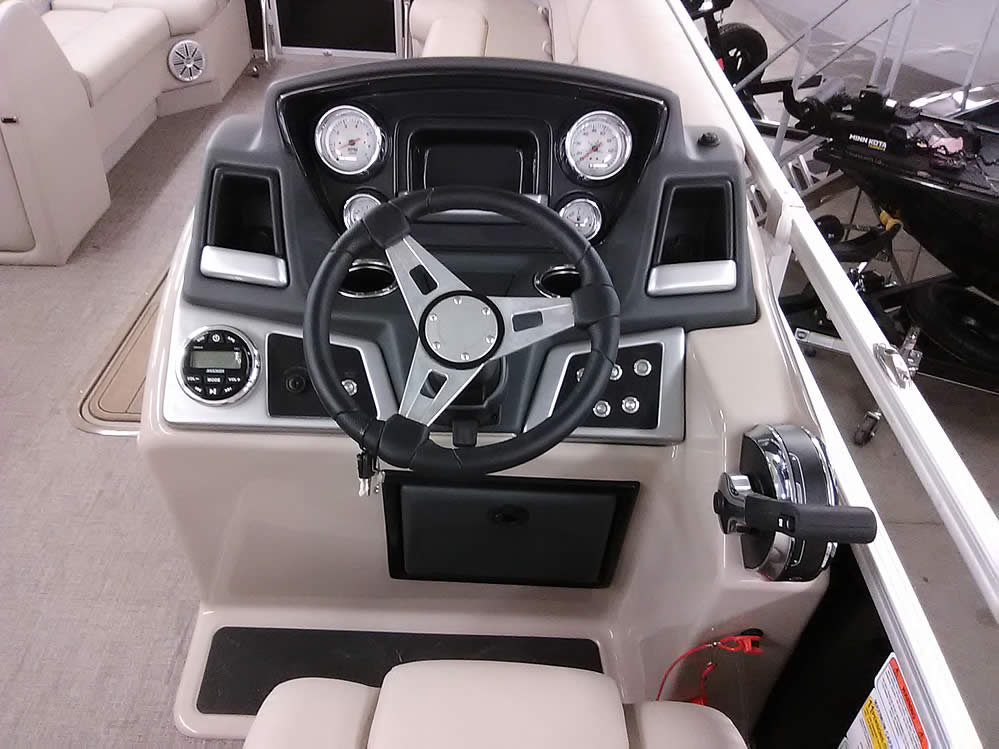 Ranger RP223C Cruise Pontoon - Blackout